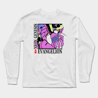 Evangelion eva 01 Long Sleeve T-Shirt